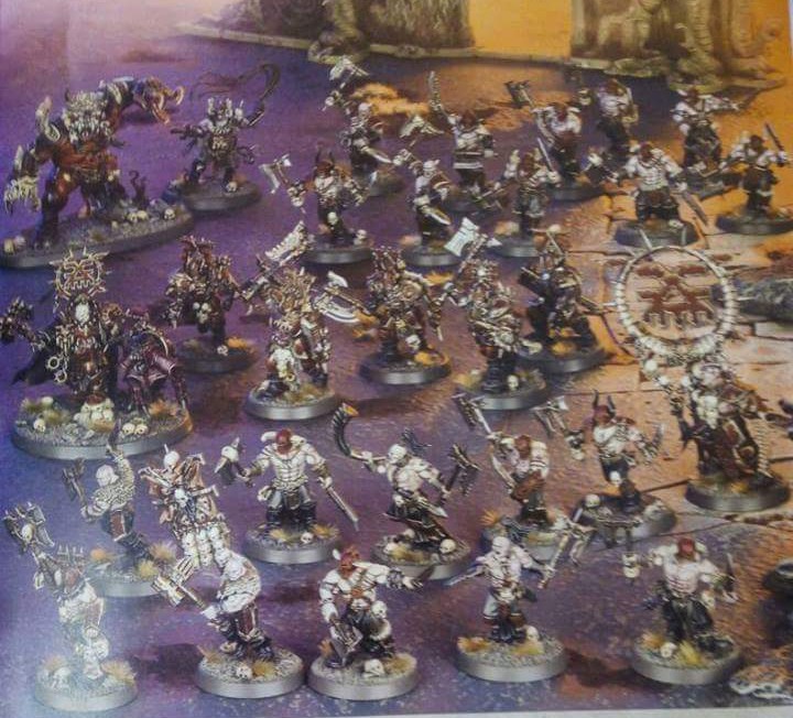 The Chaos models look really menacing and ooze with character. The big question is how do they fit into existing Chaos armies?