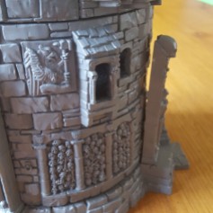 Games Workshop Witchfate Tor, large gap between butress and tower